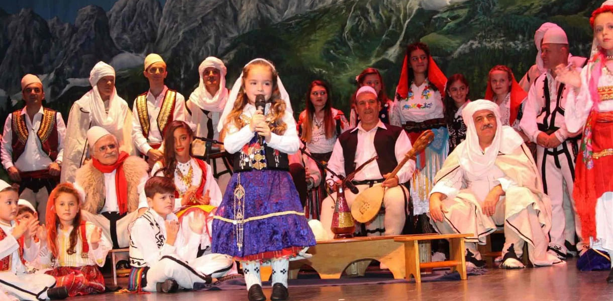 Albanian music folklore