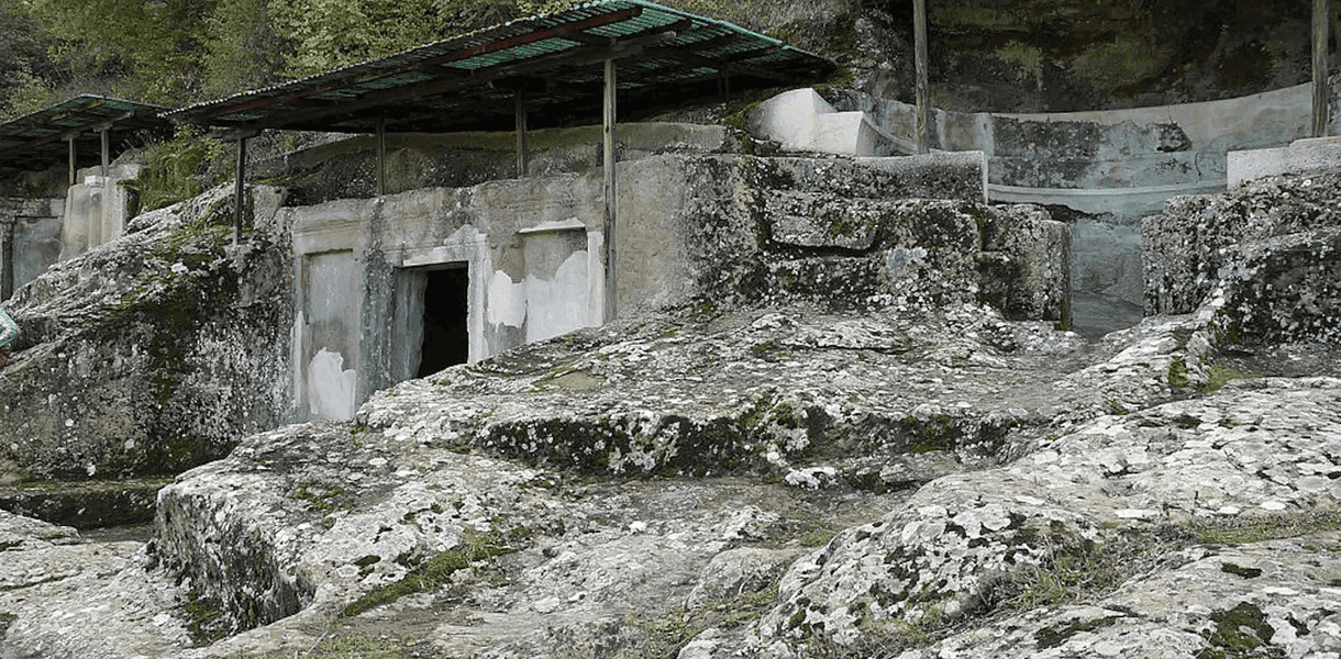 Monumental cemetery of Lower Selca, Pogradec