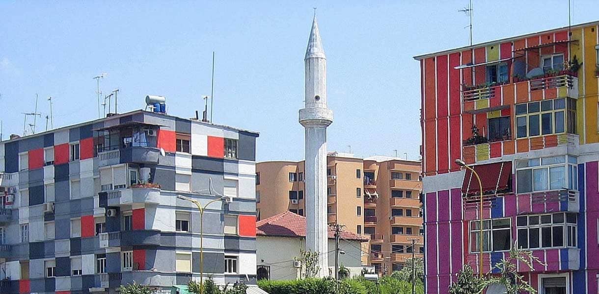 Tirana, the city of colors